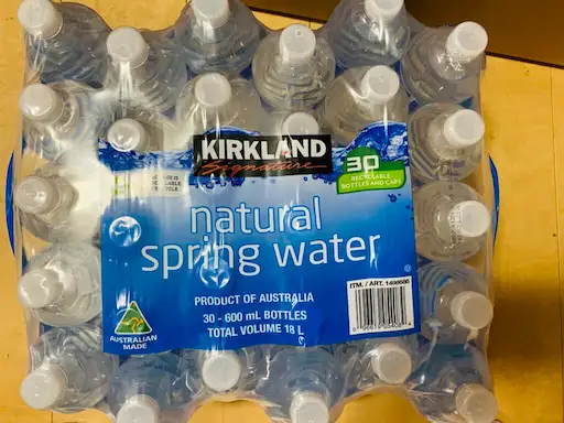 natural spring water