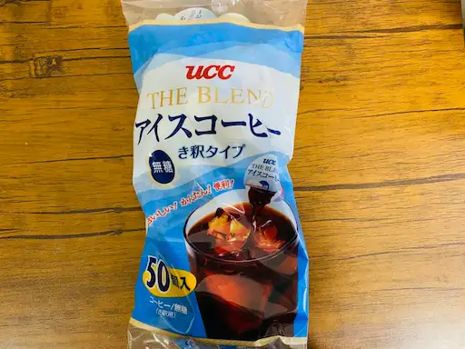 UCCアイスコーヒーき釈タイプ